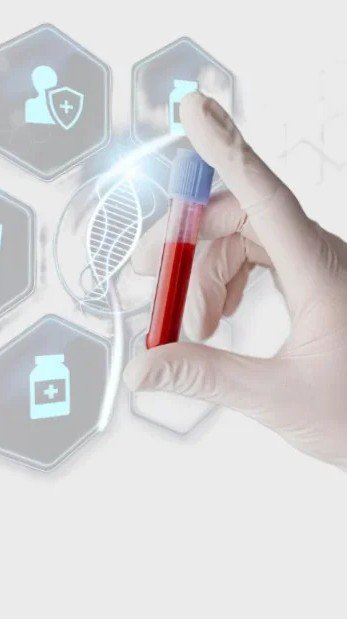 Tube de sang pour analyse